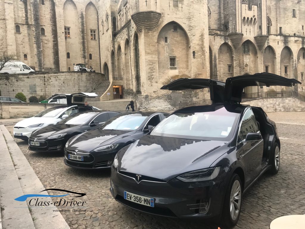 Chauffeur Privé Tesla Avignon