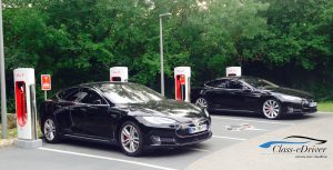 Chauffeur VIP Aix Marseille TESLA Model S