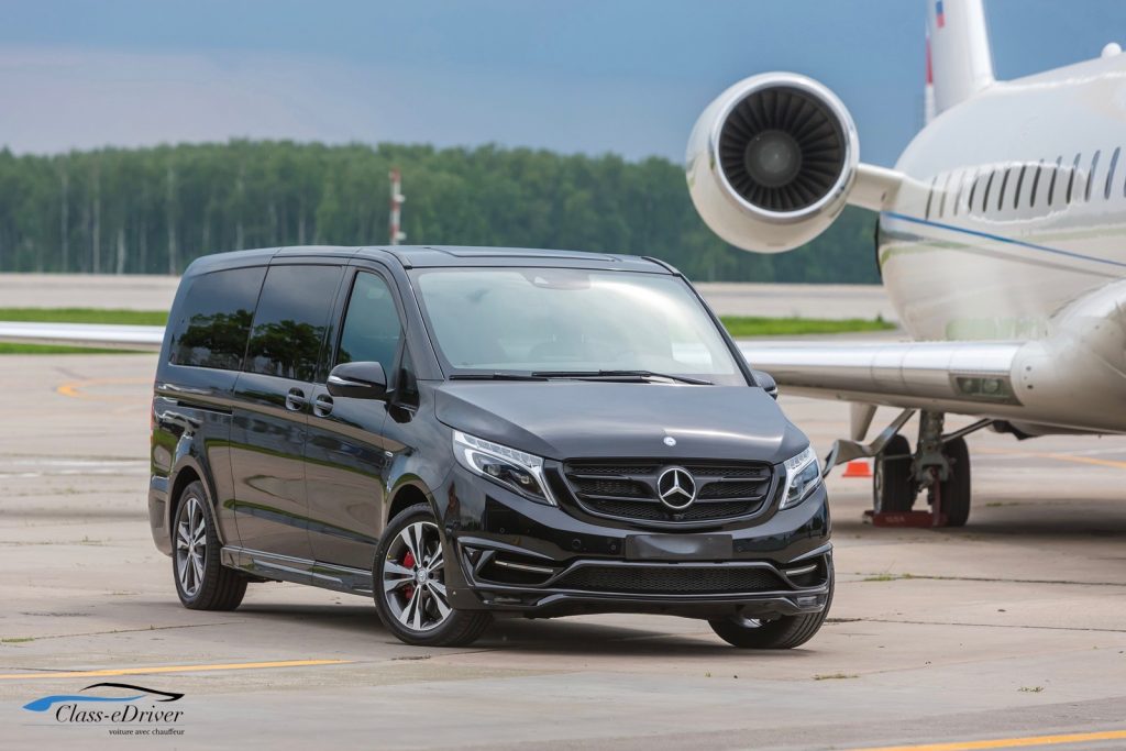 MB V Class Pickup Tarmac Montpellier airport