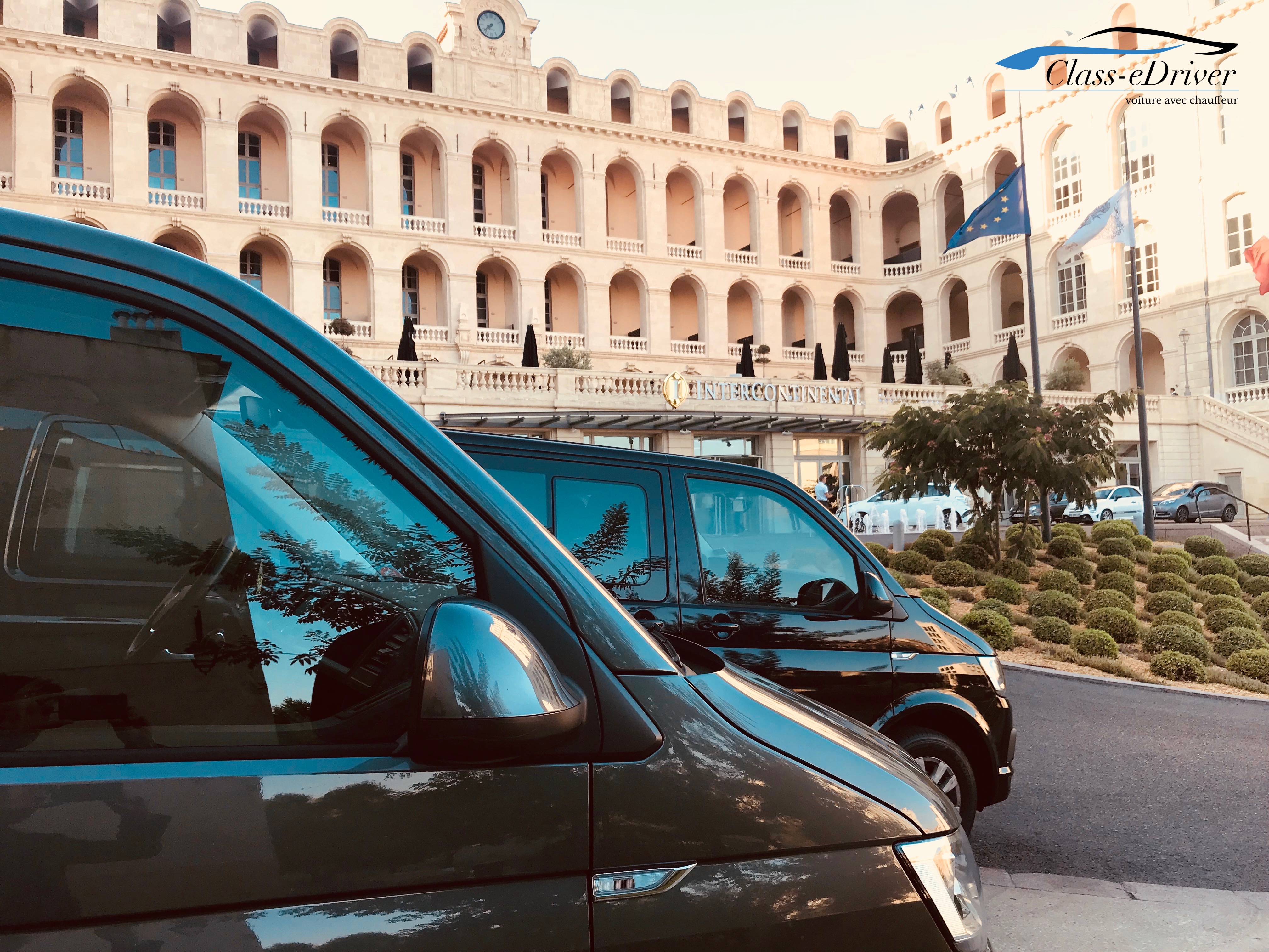 Chauffeur Privé pour l'Hotel InterContinental Marseille 1 Place Daviel, 13002 Marseille