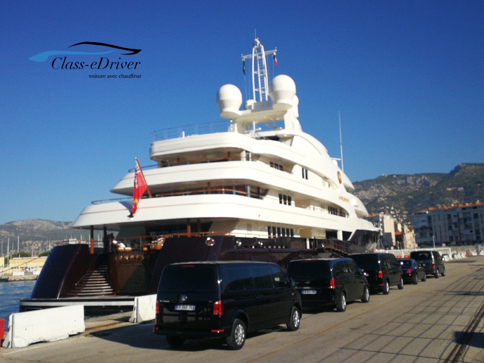 Chauffeur Service Monaco Yacht Show