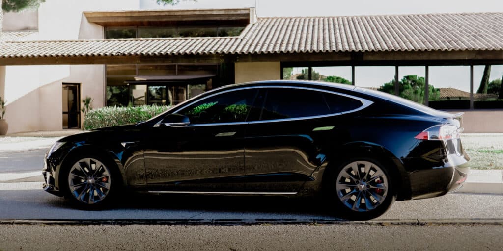 Tesla S FM /Aeroport Castellet